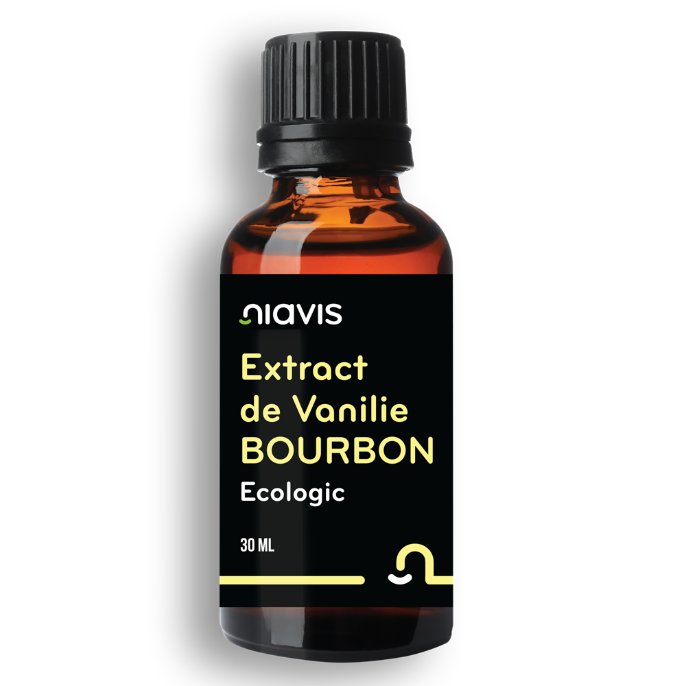 Extract de Vanilie de Bourbon Ecologic, 30 ml, Niavis