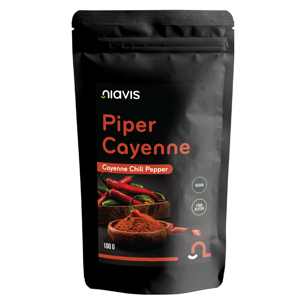 Piper Cayenne Ecologic, 50 g, Niavis