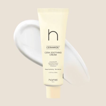 Lotiune de fata cu ceramide, 80 ml, Hamel 656623