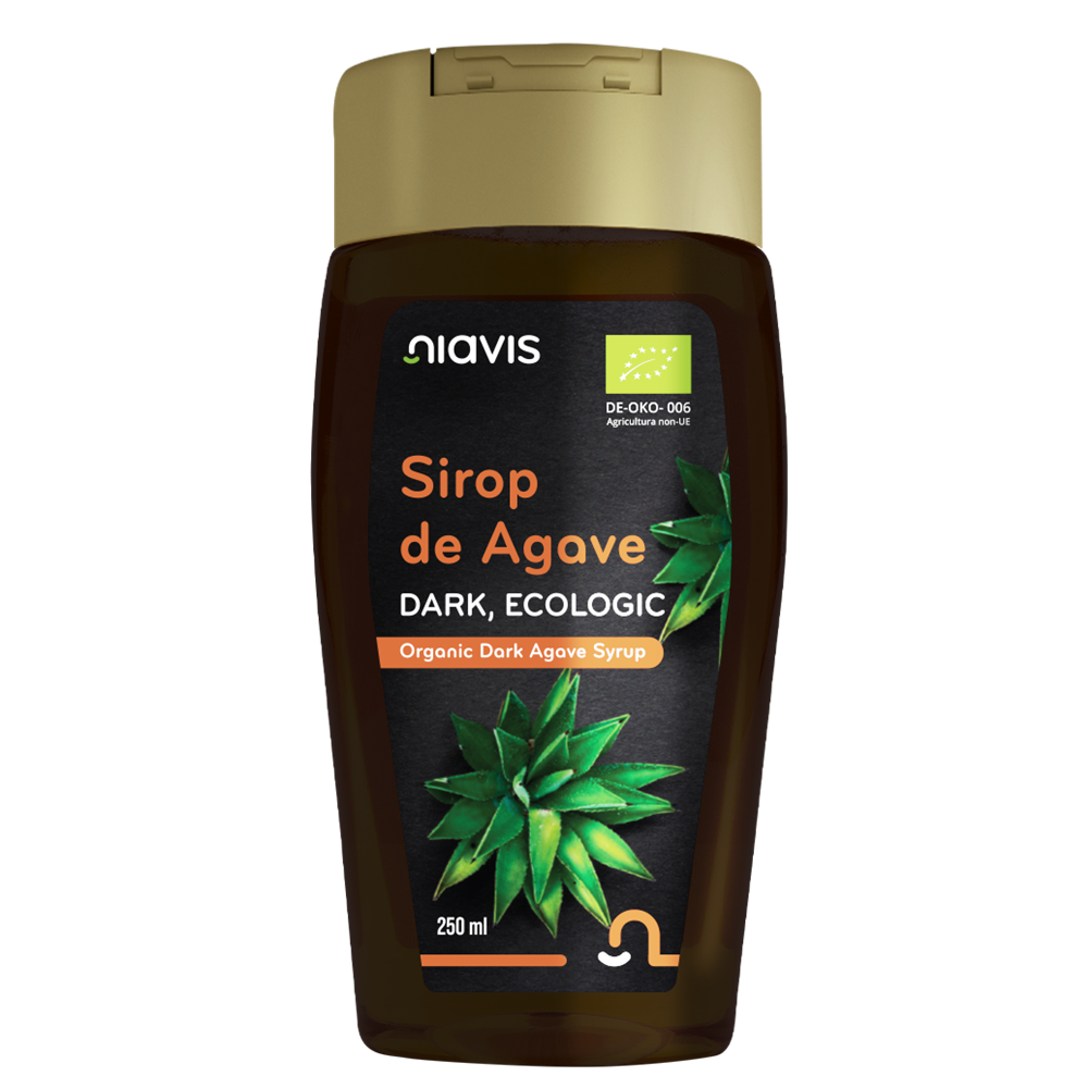 Sirop de Agave Dark Ecologic, 250 ml, Niavis