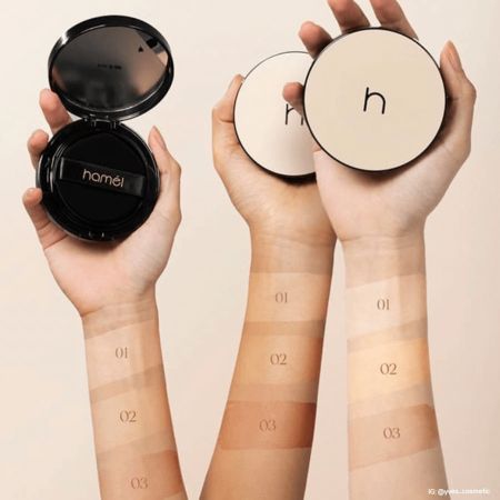 Fond de ten nuanta 4 Sand, Vegan Aqua Glow Zero Fit Cushion, 12 g, Hamel 656618