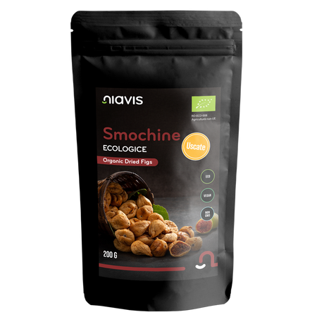 Smochine uscate Ecologice, 200 g, Niavis