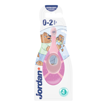 Periuta de dinti pentru copii 0-2 ani Step by Step, 1 bucata, Jordan 736316