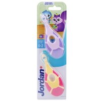 Set periuta de dinti pentru copii 0-2 ani Step by Step, 2 bucati, Jordan