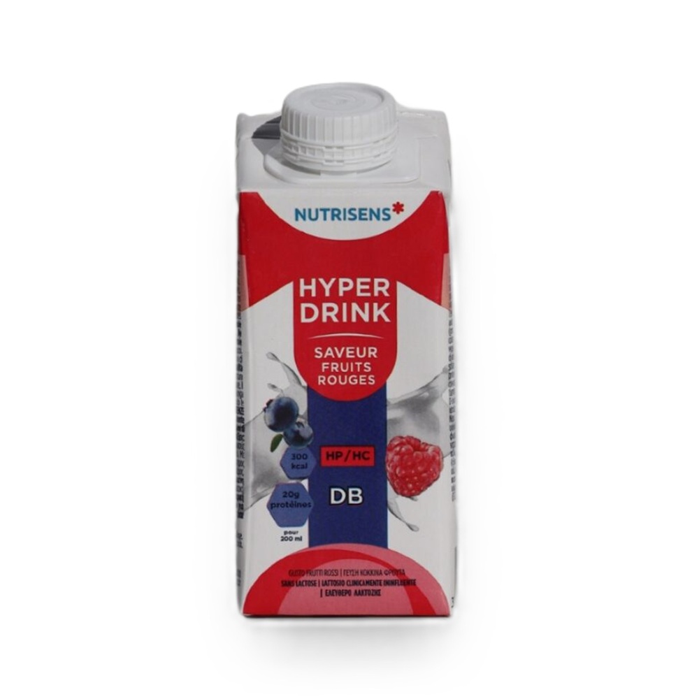 Hyper Drink HP/HC DB cu aroma de fructe de padure, 200 ml, Vegenat