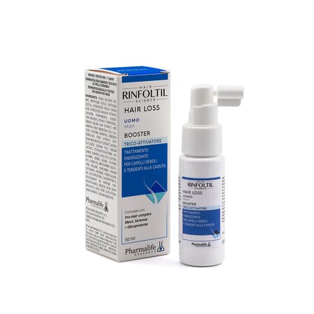 Tratament energizant impotriva caderii parului pentru barbati, 50 ml, Rinfoltil 652611