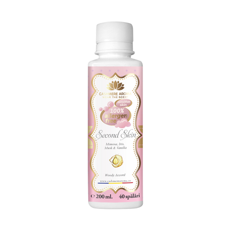 Parfum concentrat pentru rufe Second Skin, 200 ml, cas
