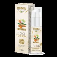 Crema antiseptica cu marar si curcuma Soya Turmeric, 30 ml, Ayurmed