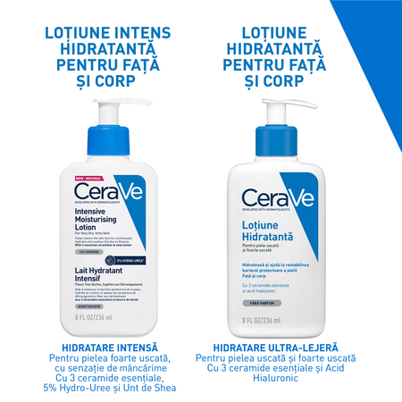 Lotiune intens hidratanta pentru fata si corp, 236 ml, CeraVe 631920