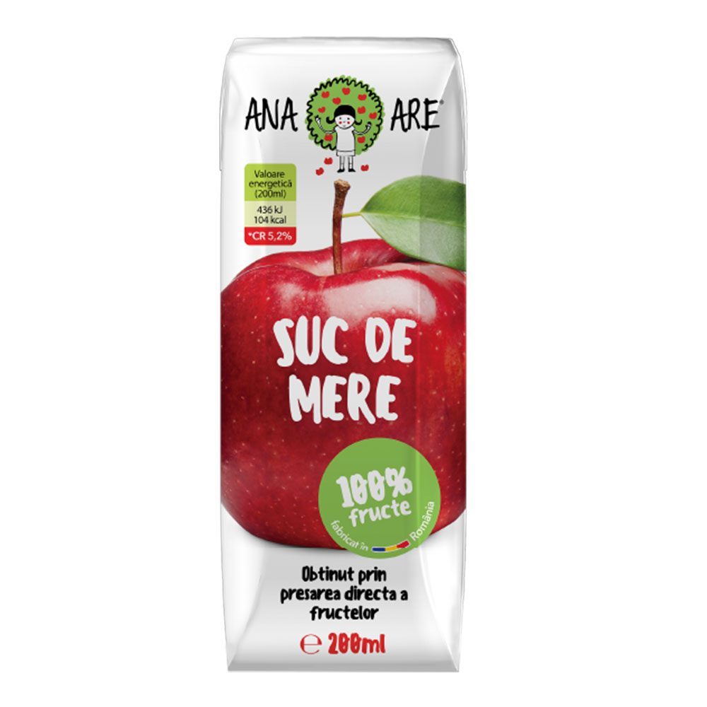 Suc de mere, 200 ml, Ana Are