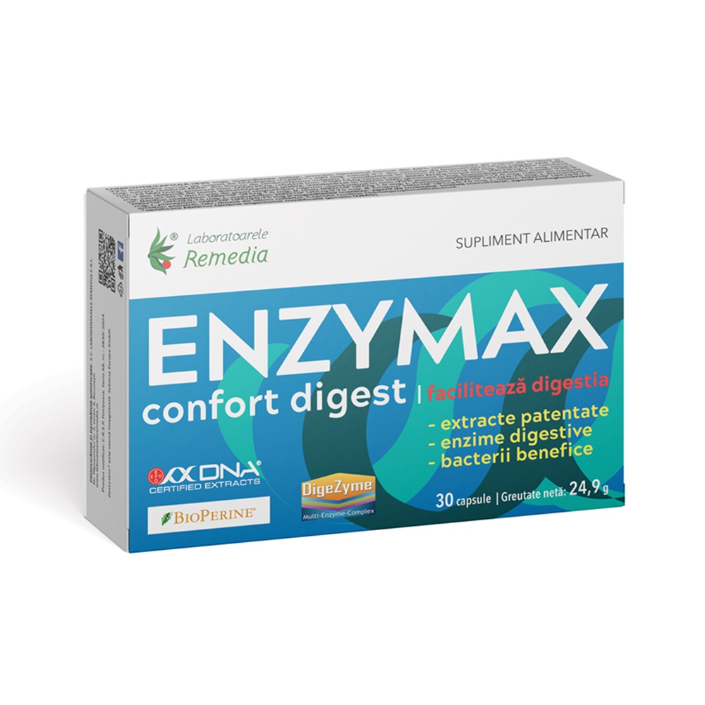 Enzymax Confort Digest, 30 capsule, Remedia