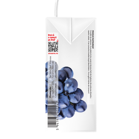 Suc de struguri si visine, 200 ml, Ana Are 632088
