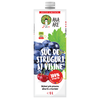 Suc de struguri si visine, 1000 ml, Ana Are