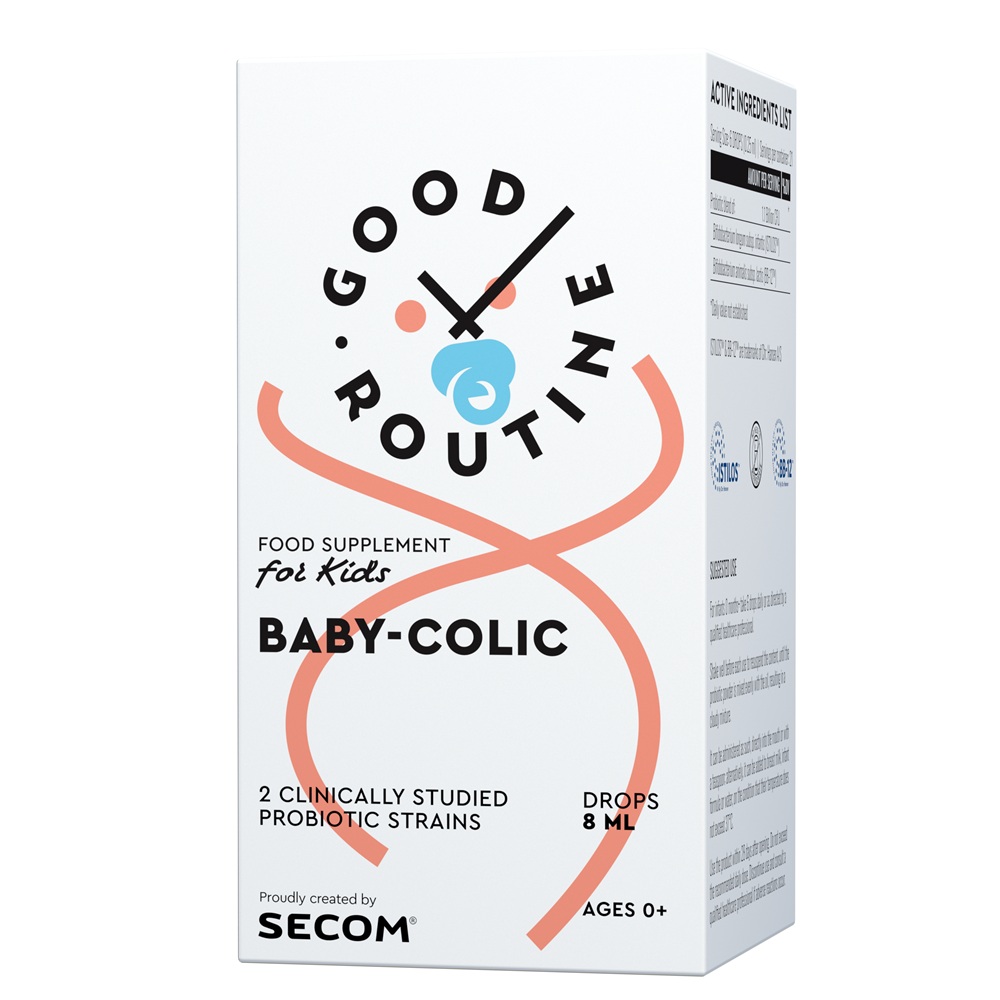 Sirop pentru colici Baby Colic, 8 ml, Secom