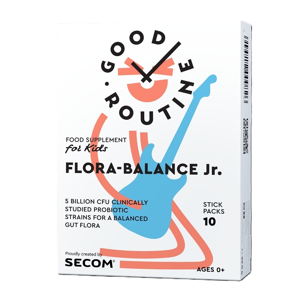 Probiotic pentru copii Flora-Balance Good Routine, 10 plicuri x  2.5 g, Secom