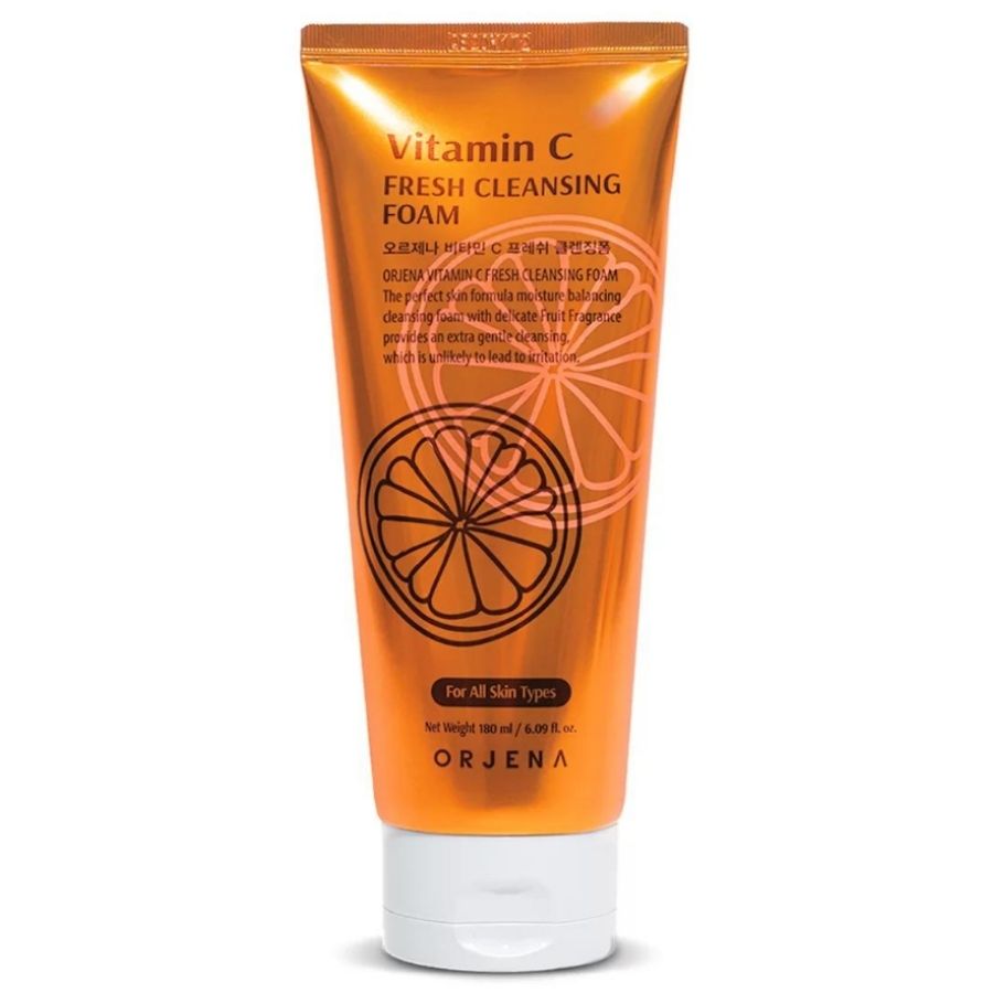 Spuma de curatare, Vitamin C Fresh Cleansing Foam, 180 ml, Orjena