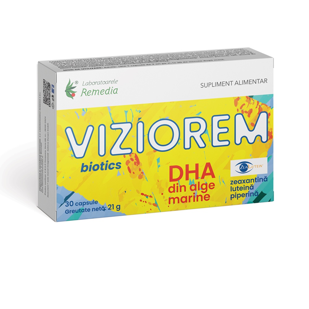 Viziorem Biotics, 30 capsule, Remedia