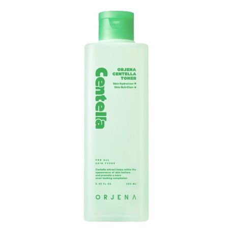 Toner hidratant cu extract de centella asiatica, 250 ml, Orjena