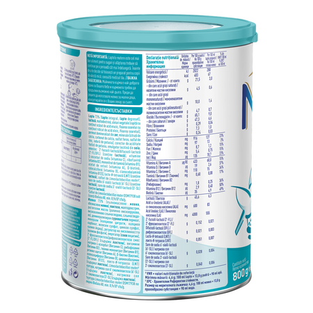 Lapte praf Nan 3 OptiPro, 12 luni+, 800 g, Nestle 722611