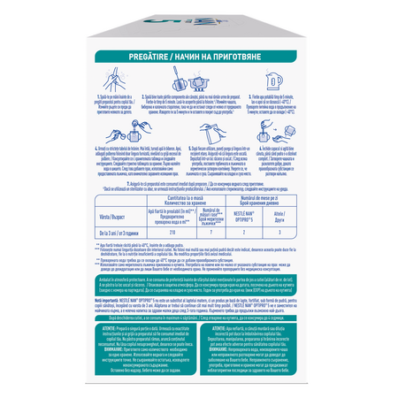 Lapte praf Nan 5 Optipro, 3 ani+, 700 g, Nestle 722585