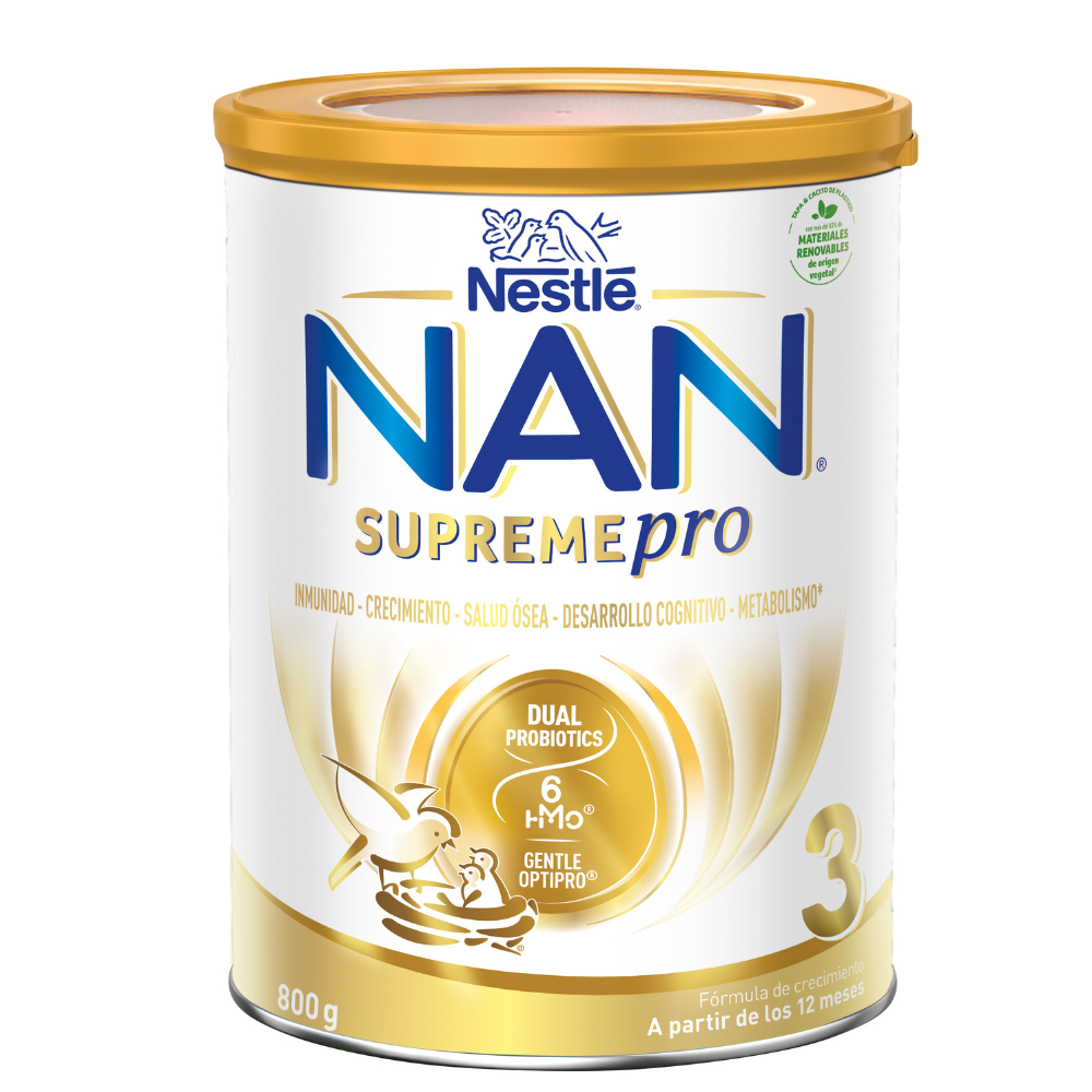 Lapte praf Nan 3 Supreme Pro, 12 luni+, 800 g, Nestle