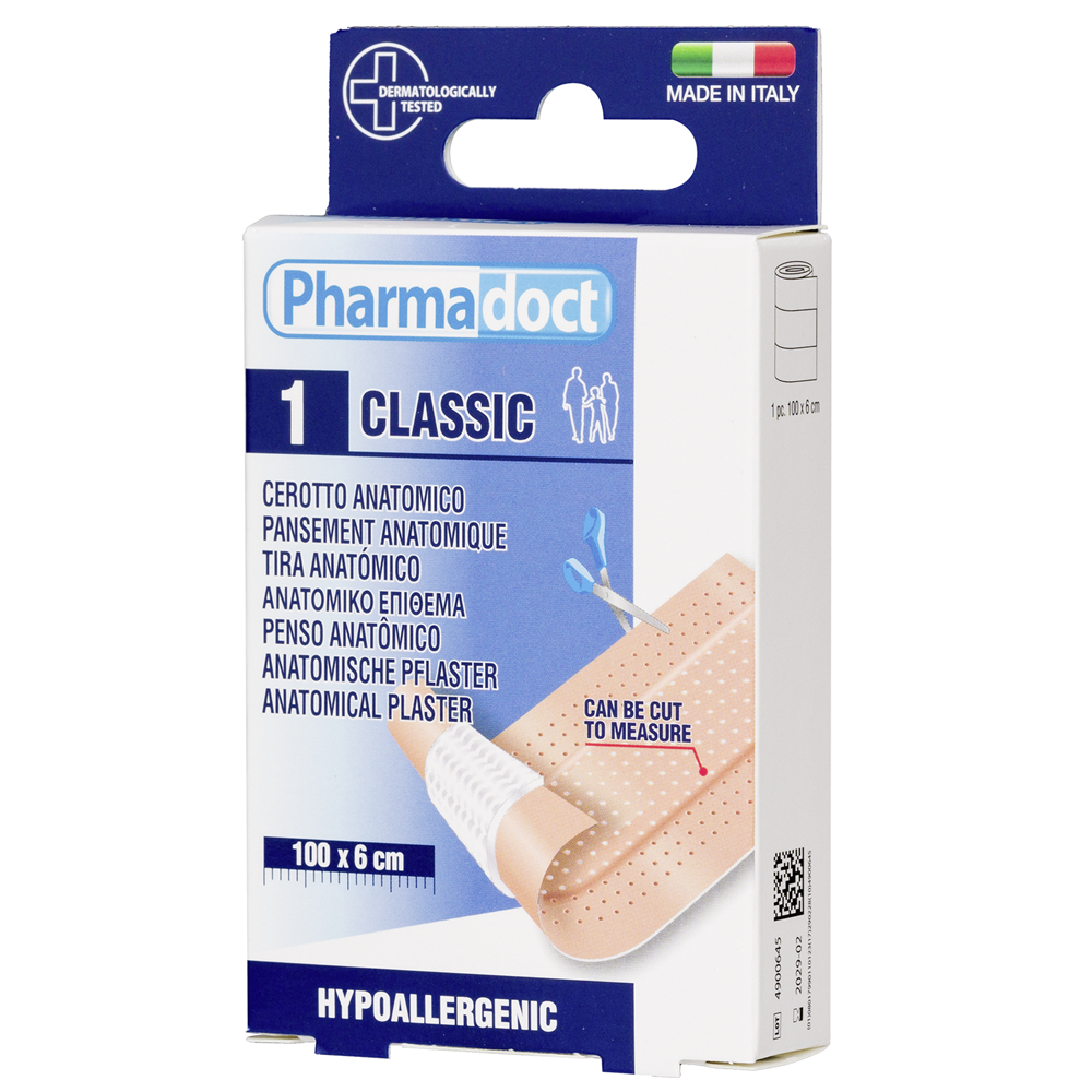 Plasture clasic 100 cm x 6 cm, 1 bucata, Pharmadoct