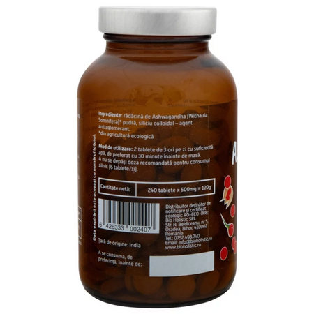 Ashwagandha, 240 tablete, Obio 736980