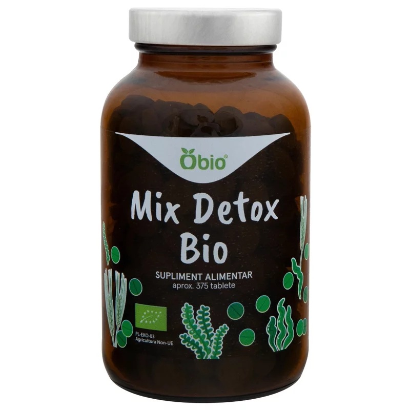 Mix detox bio, 375 tablete, Obio