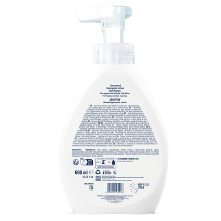 Sapun igiena intima Sensitive pH 4,5, 600 ml, DermoMed 632453