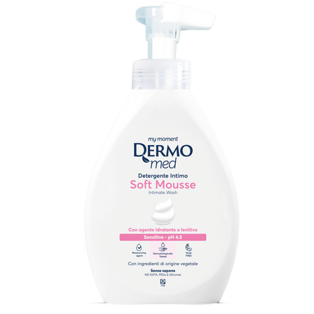 Sapun igiena intima Sensitive pH 4,5, 600 ml, DermoMed