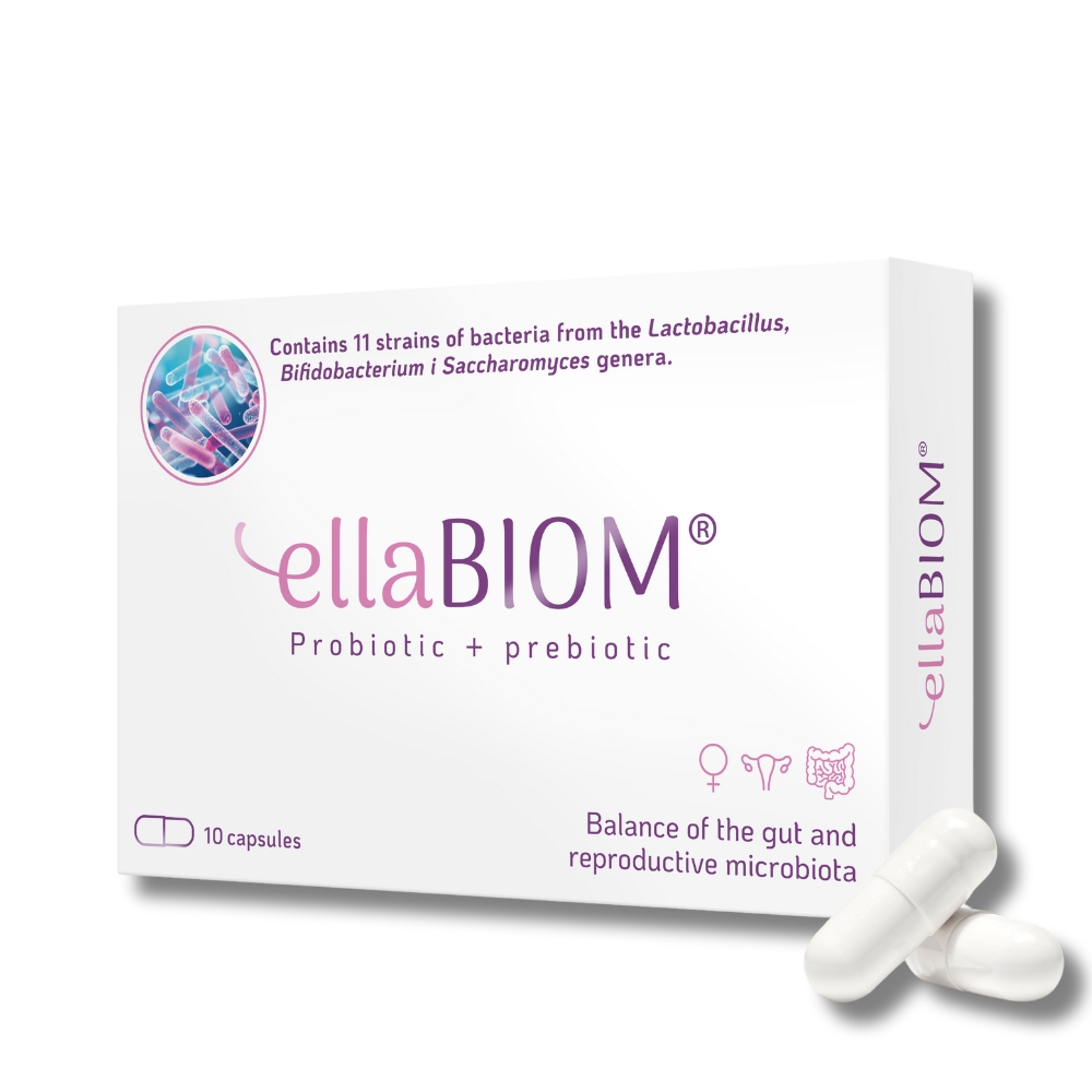 EllaBiom Probiotic + Prebiotic, 10 capsule, Establo Pharma