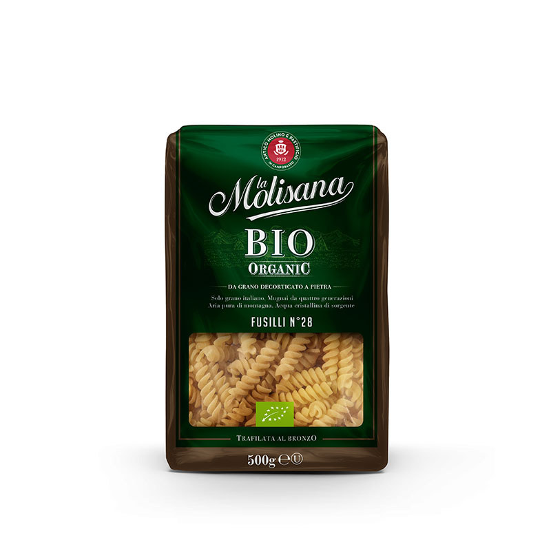 Paste bio Fusilli, 500 g, La Molisana