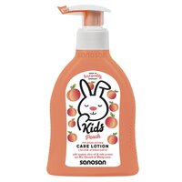 Lotiune de corp pentru copii cu aroma de piersica, 200 ml, Sanosan