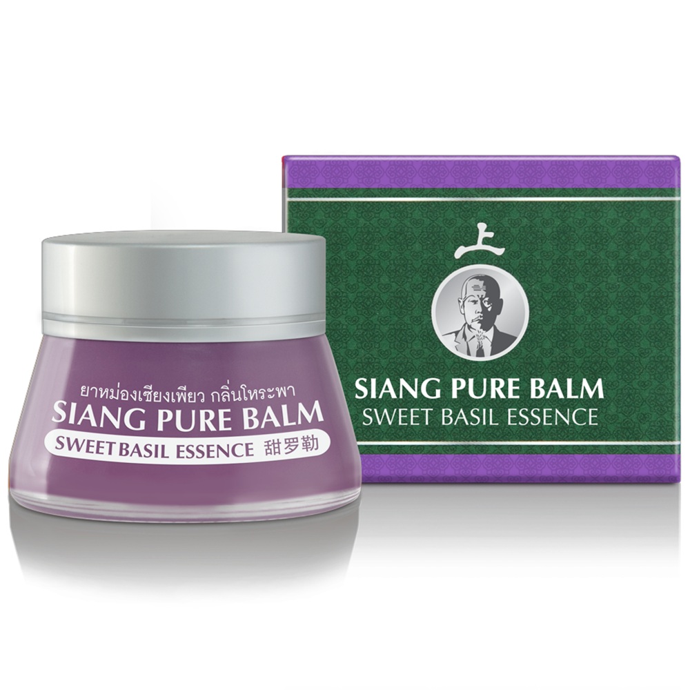 Balsam cu busuioc pentru masaj Siang Pure, 20 g, Bertram