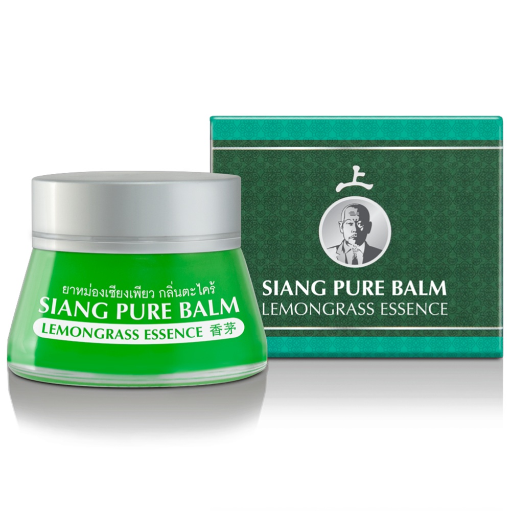 Balsam cu lemongrass pentru masaj Siang Pure, 20 g, Bertram