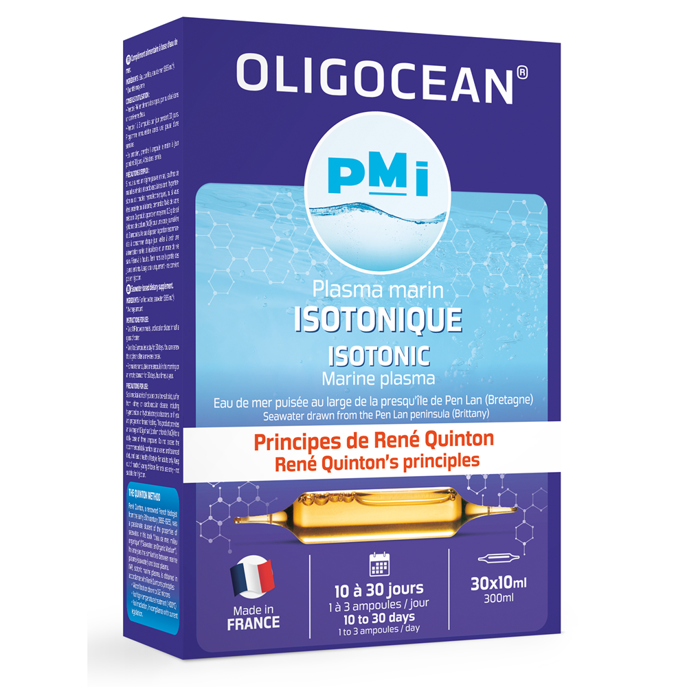 Plasma marina isotonic Metoda Quinton Oligocean, 30 fiole x 10 ml, SuperDiet