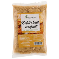 Zahar brut nerafinat, 250 g, Econatur