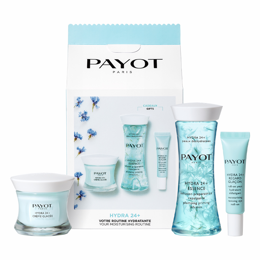 Set Hydra 24 + Crema hidratanta 50ml + Infuzie hidratanta 125ml  + Crema de ochi 15ml, Payot