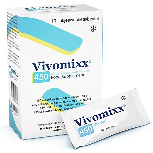 Probiotic Vivomixx 450 miliarde bacterii, 10 plicuri, Bioscem