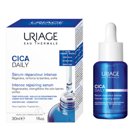 Serum pentru pielea fragilizata si deteriorata Bariederm Cica Daily, 30 ml, Uriage