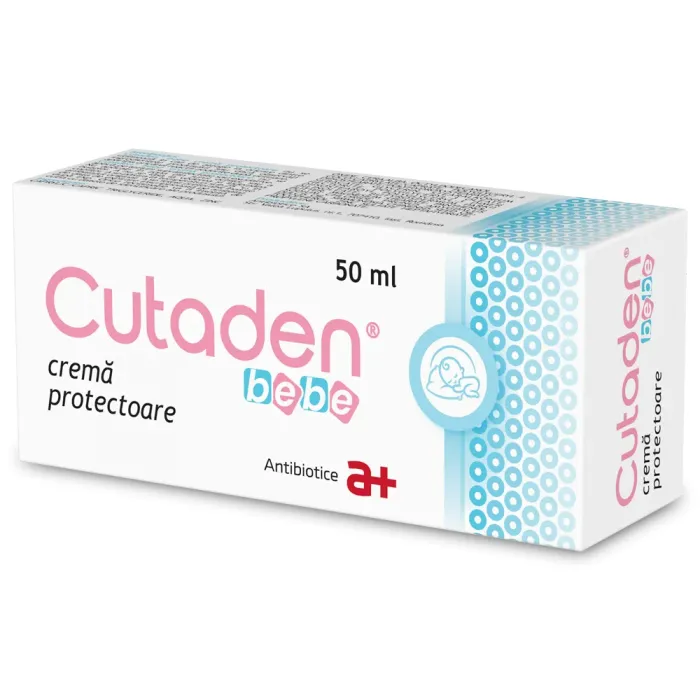 Crema protectoare Cutaden Bebe, 50 ml, Antibiotice SA