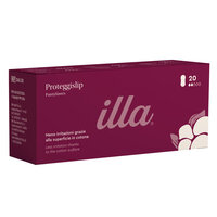 Absorbante bumbac zilnice, 2 picaturi Illa, 20 bucati, Pietrasanta Pharma
