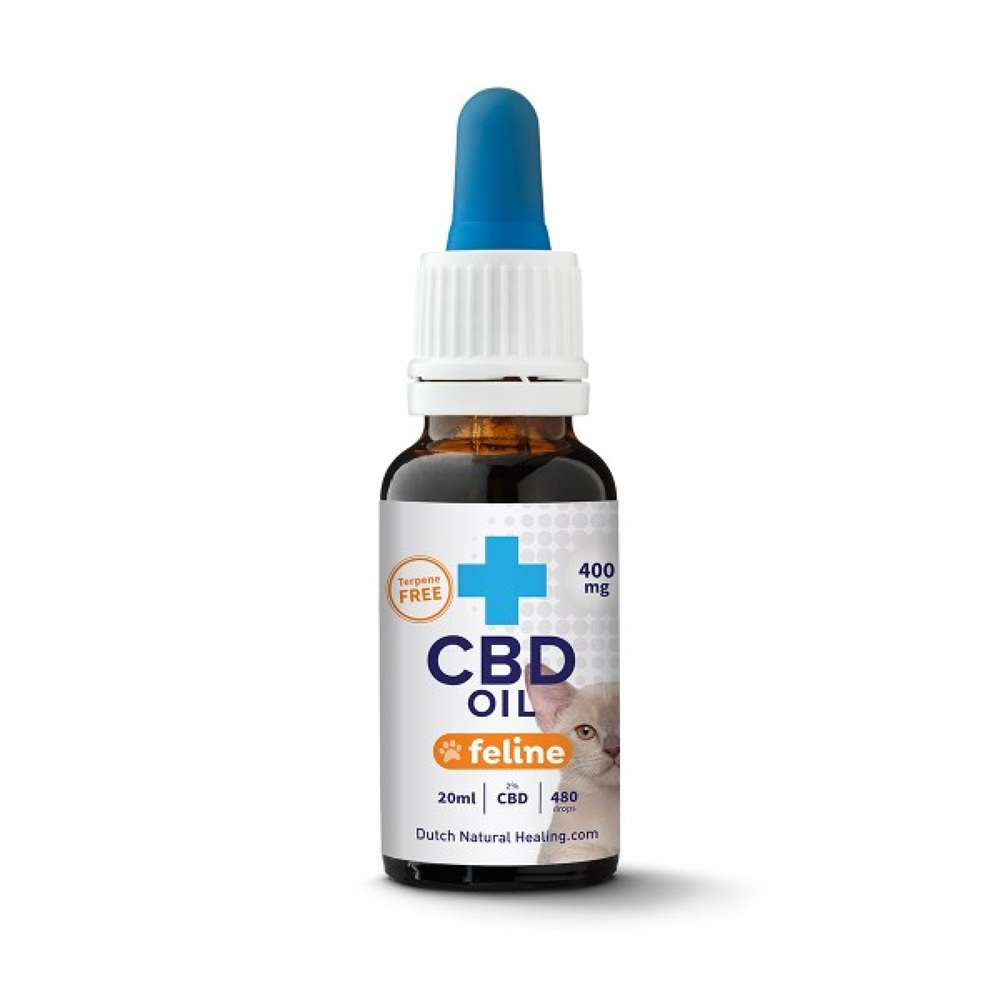 Ulei CBD pentru pisici, 20 ml, Dutch Natural Healing