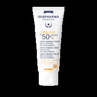 Crema cu protectie solara UVEBLOCK SPF 50+ Tinted Mineral, 40 ml, Isis Pharma