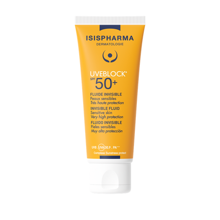 Fluid protectie solara UVEBLOCK SPF 50+, 40ml, Isis Pharma