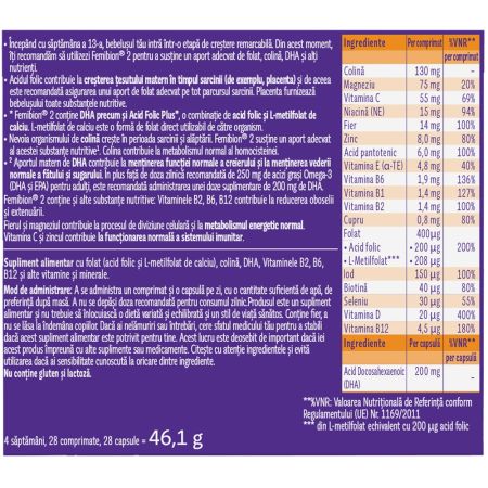 Femibion 2, 28 comprimate+28 capsule, Procter&Gamble 696950