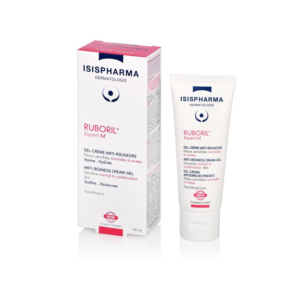 Crema antiroseata Ruboril Expert M, 40 ml, Isispharma