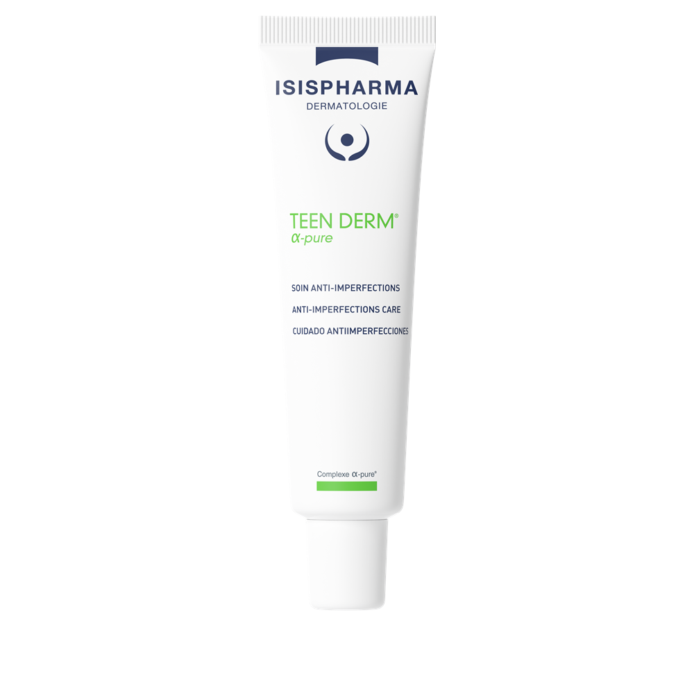 Gel crema pentru acnee severa Teen Derm Alpha Pure, 30 ml, IsisPharma