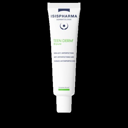 Gel crema pentru acnee severa Teen Derm Alpha Pure, 30 ml, IsisPharma