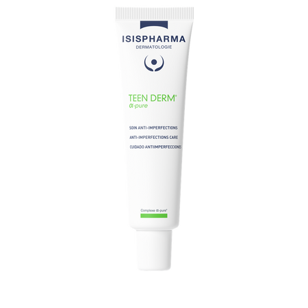 Gel crema pentru acnee severa Teen Derm Alpha Pure, 30 ml, IsisPharma